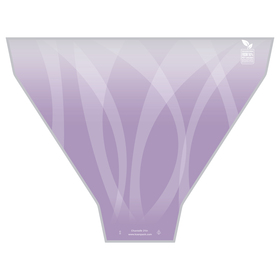 Chantalle 90% PCR 20x21x6in lilac