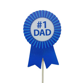 Dad Ribbon 2.75x4in on 20in stick