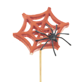 Spider web 8cm op 50cm stok