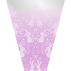 Sleeve Floral Grace 70% PCR 40x30x12cm lilac + Terra