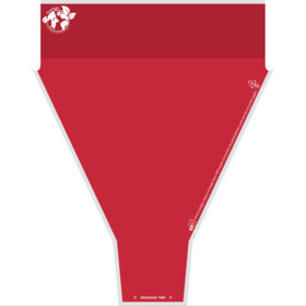 Duo Tones 90% PCR 20x14x4in rojo