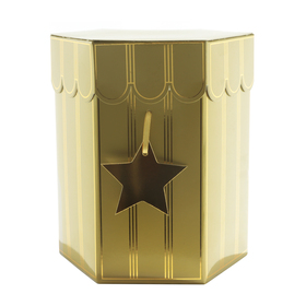 Hat box Cindy Ø13x17cm FSC* gold