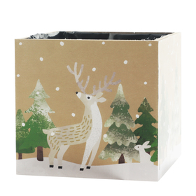 Houten pot Oscar FSC* 13,2x13,2x12,5cm