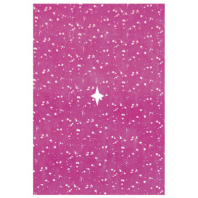 Non Woven Snow 20x28in hot pink + x