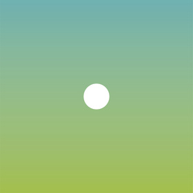 Opalite Gradient 24x24in turquesa/verde manzana con hueco