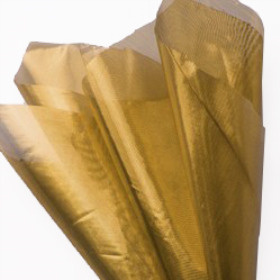 Sheet Organza Luxury 47x47cm gold