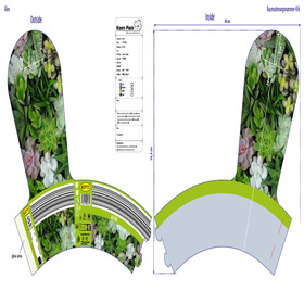 Potcover Cactusmix  ES12 FSC* green