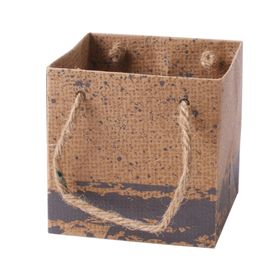 Draagtas Kirsten 10x10x10cm FSC* grijs