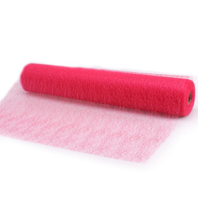 Roll Lace 50cm x 25m hot pink