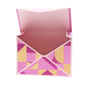 Envelop Party Time  18x9,5x13cm FSC* roze