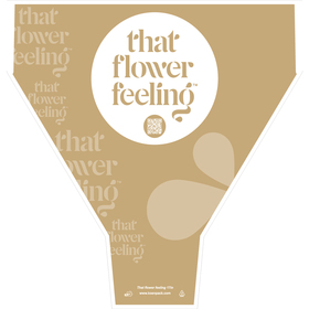 That Flower Feeling 17in kraft HDPE