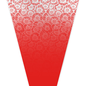 Sleeve Mako 70% PCR 50x44x12cm red +Terra
