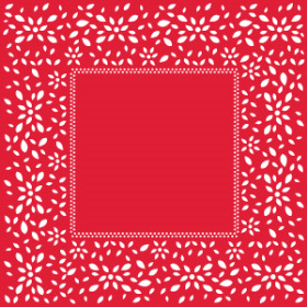 Sheet Artline 60x60cm red