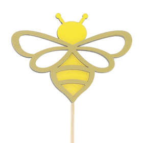 Bee Solbi 6cm auf 10cm Stick FSC* gelb