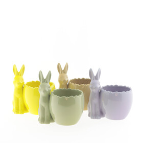 Ceramic pots Easter Surprise Ø12/8.5xH11.5cm ES10.5 ass. x4