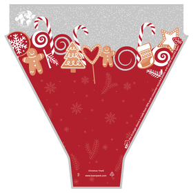 Golosinas Navideñas 90% PCR 21x17x5in