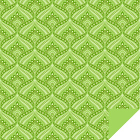 Sheet Jasmin 60x60cm green