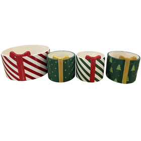 Maceta de cerámica Jolly gifts Ø13,3xH12,4cm ES12 ass x4