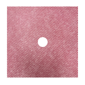 Ruana Paper Look 24x24in red H3