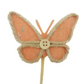 Butterfly Linn 3.5in on 20in orange