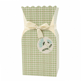Bouquet box Picknick Field 13x13x26cm FSC* green