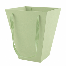 Carrybag Isabel 23/23x13/13x28cm FSC* green
