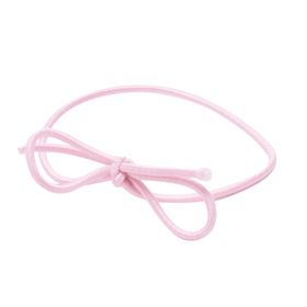 Rubber band with 5cm bow Ø5cm pink