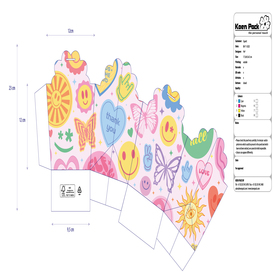 Carrybag Love school 12/12x9.5/9.5x12cm FSC*