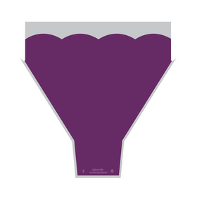 Majesty 21x17x5in purple