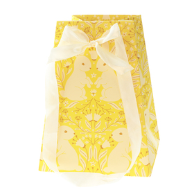 Draagtas Floral Grace 10/10x17/17x22,5cm FSC* geel