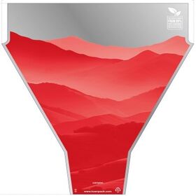 PCR80% Sleeve Canyon 50x35x10cm red