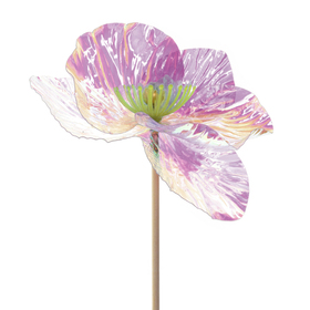 Flower Pearl-Fect 10cm auf 50cm Stick