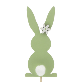 Hop Daisy 10.5cm on 7cm stick FSC* green