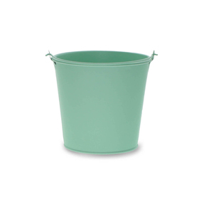Zinc bucket Breeze Ø11/8.5xH10cm ES10.5 hemlock green