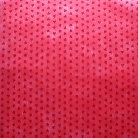 Sheet Nonwoven Send Love 40x40cm red