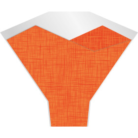 Sleeve Fibre 50x54x15cm orange