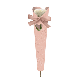 Tube de rose Serenade 48x8x3cm FSC* rose