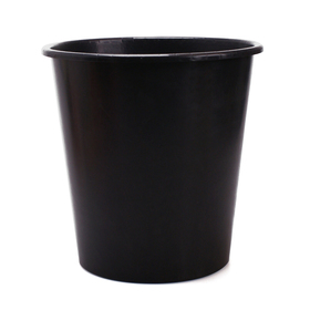 Bucket 4.5 liter conic black
