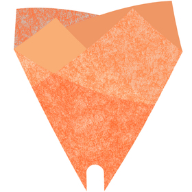 Smartsleeve Louise 70% PCR 50x44cm naranja