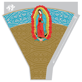 Lady of Guadalupe 90% PCR 21x17x5in