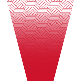 Tüte Trix 70% PCR 50x35x10cm rot + Terra