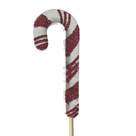Candy Cane 2-D pick on 50cm stick