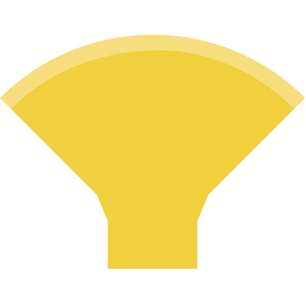 Tüte Maysa 38x49,5x14,5cm FSC* gelb