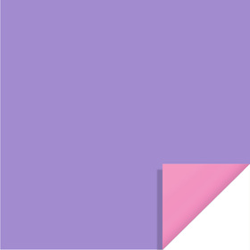 Bi-Color Sheet 24x24in lavender / pink - colombia only