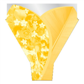 Sleeve Jenny 54x35x10cm yellow