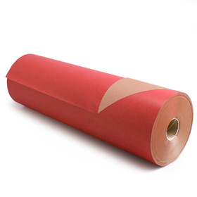 Roll White Kraftpaper Duo Basic 60cmx285m 70g/m2 FSC* red