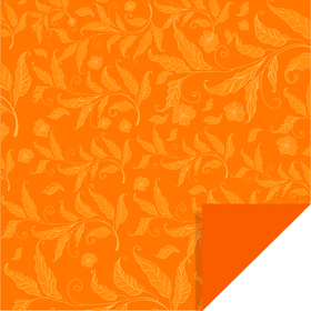 Fall Elegance 24x24in orange