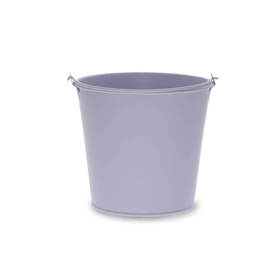 Zinc bucket Breeze Ø11/8.5xH10cm ES10.5 sweet lilac