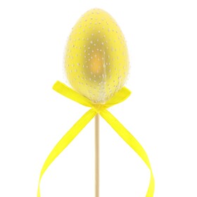 Ei L-ei-ya 6cm auf 50cm Stick gelb