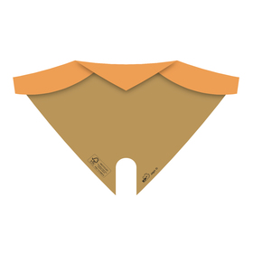 Sleeve Zayn 30x30cm FSC* orange